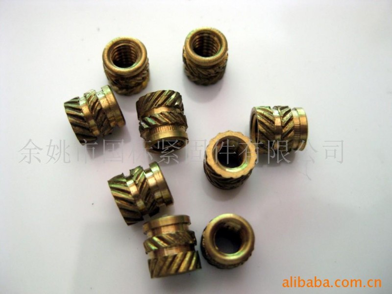 供應IC62黃銅A型環保銅嵌件螺母批發・進口・工廠・代買・代購