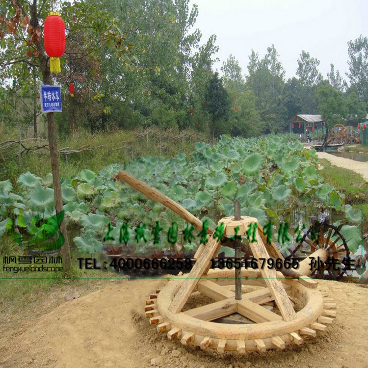 生產牛轉水車手搖拉龍骨腳踏翻車幼兒園景區農傢樂度假村江蘇浙江批發・進口・工廠・代買・代購