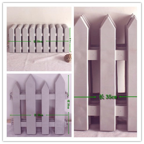 批發白色塑料柵欄圍欄 庭院塑料籬笆 園藝護攔圍欄規格齊全批發・進口・工廠・代買・代購