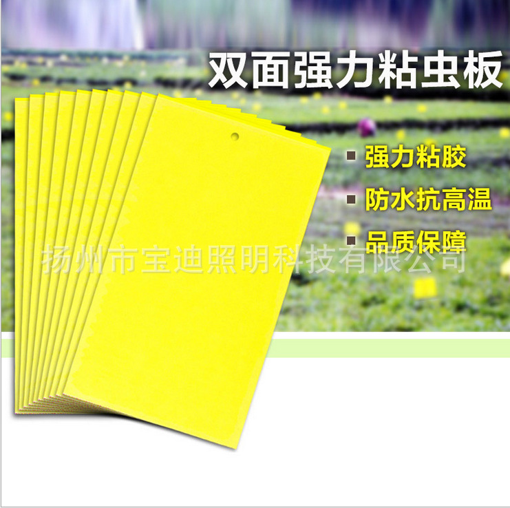 寶迪專業生產黏蟲板 黃板 我們的專業產品的保障資質齊全免費提供工廠,批發,進口,代購