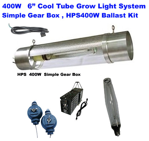 HPS400W 6" cool Tube grow light，玻璃管植物燈，植物生長燈工廠,批發,進口,代購