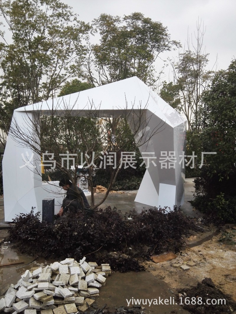 園林景觀工程製作施工安裝 大型壓克力景觀造型 樓盤景觀雕塑工廠,批發,進口,代購