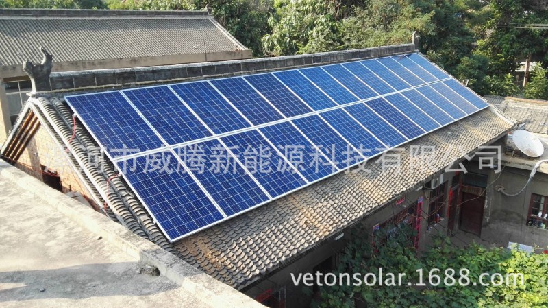 瓦房太陽能電站安裝支架，彩鋼瓦房太陽能電站安裝支架工廠,批發,進口,代購