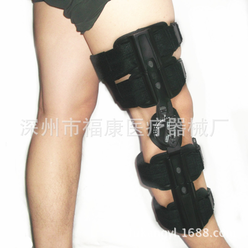 廠傢供應醫用長短可調膝關節固定支具 膝關節矯形器膝部損傷支具批發・進口・工廠・代買・代購