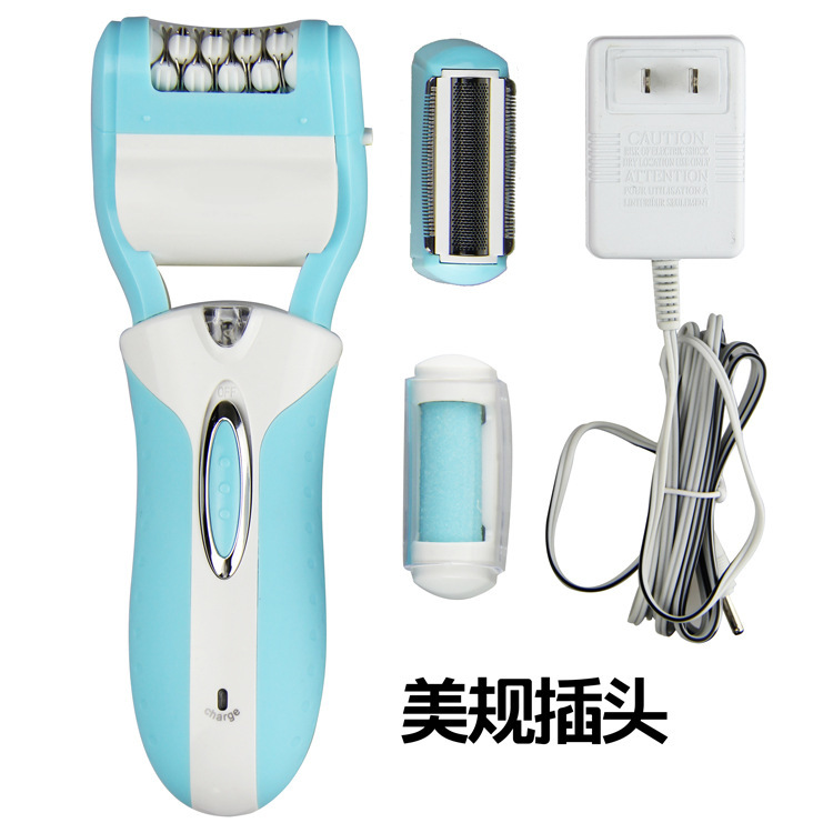 外貿美規3合1充電式女士剃毛磨腳器 女士剃毛器 脫毛器 GM-3052工廠,批發,進口,代購