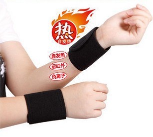 中元*托瑪琳自發熱護腕/自發熱保健磁療護腕/自發熱護腕工廠,批發,進口,代購