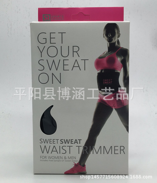 TV新品2017 Sweet Sweat Waist Trimmer Belt 汗水束腰帶塑身排汗工廠,批發,進口,代購