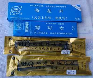 環球牌單頭雙頭梅花針 七星針 皮膚針拔罐必備工廠,批發,進口,代購