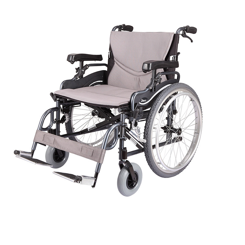 康揚輪椅8520X折疊輕便攜老人殘疾人手推輪椅鋁合金代步車加寬胖批發・進口・工廠・代買・代購