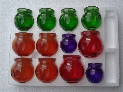 廠傢生產定製 玻璃瓶  玻璃拔火罐 12個罐子防爆加厚套裝批發・進口・工廠・代買・代購