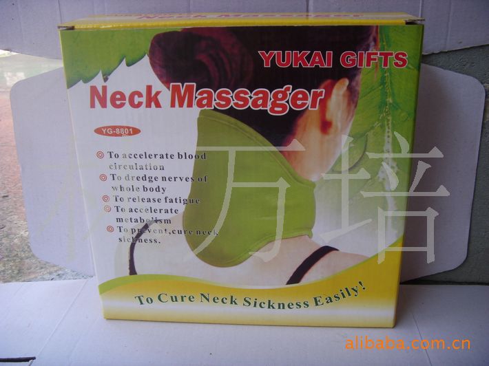 neck massager頸椎按摩器 脖子按摩器 頸椎48一箱220克工廠,批發,進口,代購