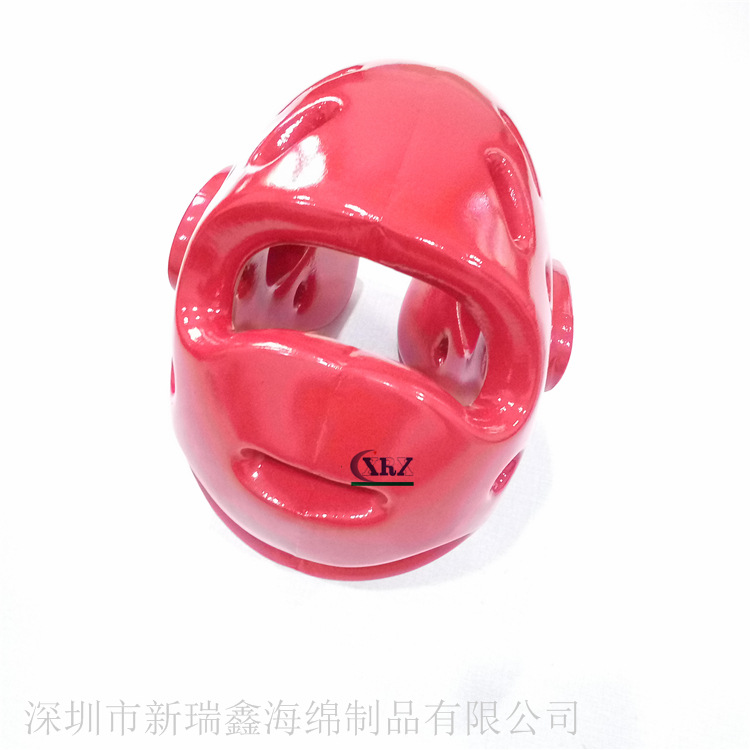 跆拳道頭盔 PU發泡材料散打頭盔 聚氨酯材料專用 比賽頭盔工廠,批發,進口,代購