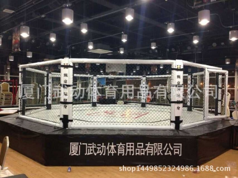 健身俱樂部訓練 定做八角籠 5×5米 6×6米 7×7×1米 拳擊擂臺工廠,批發,進口,代購