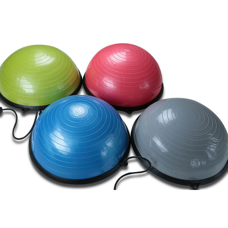 pvc防健身器材  按摩普拉提平衡球 bosu波蘇瑜伽半球一件代發工廠,批發,進口,代購
