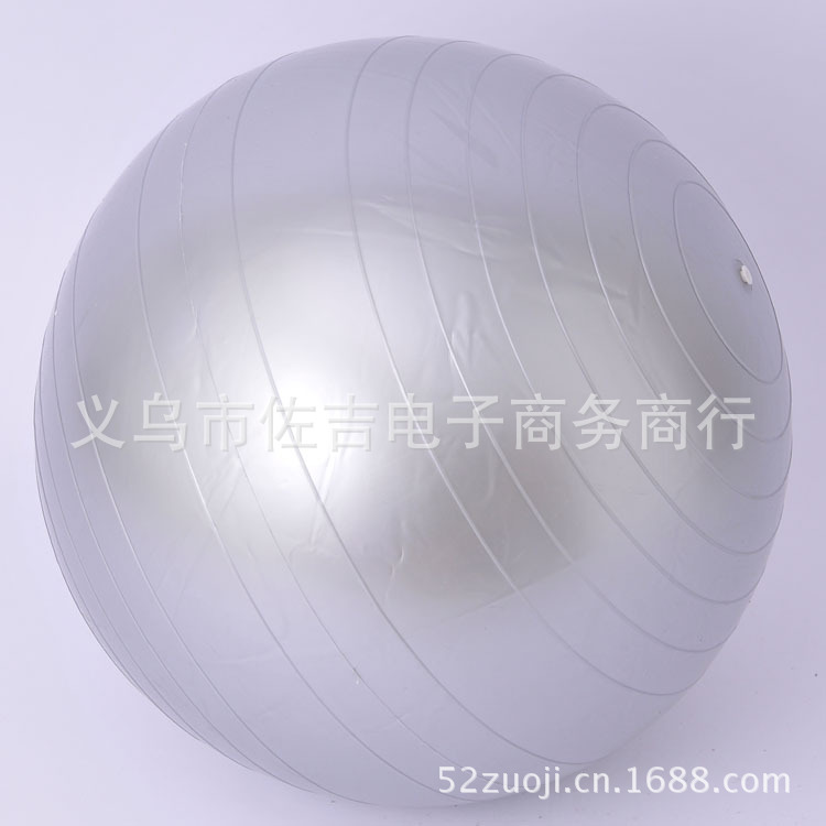 【銀灰色】直徑65cm健身球 瑜伽球 送氣拔氣塞工廠,批發,進口,代購
