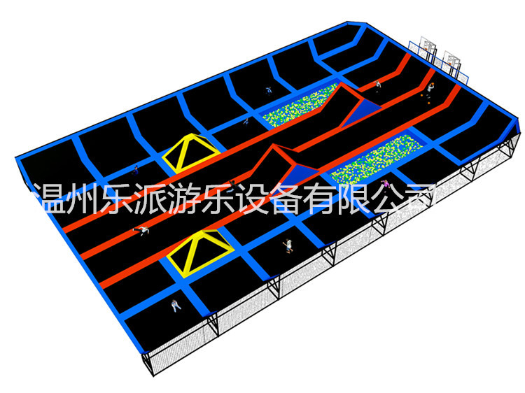 外貿蹦床 大場地蹦床 室內外大型兒童蹦 定做各種尺寸組合蹦床批發・進口・工廠・代買・代購