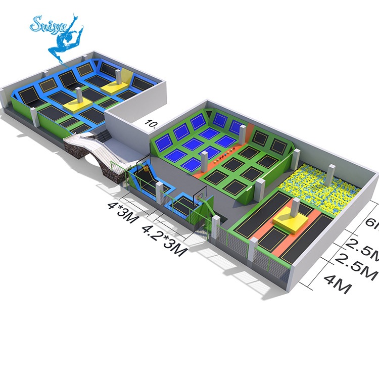 廠傢直銷新型組合蹦床 大型室內蹦床 通用蹦蹦床 蹦床公園質佳批發・進口・工廠・代買・代購