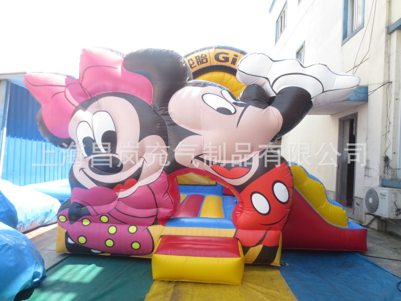 兒童米老鼠卡通充氣跳床城堡出口定製 inflatable bouncer工廠,批發,進口,代購