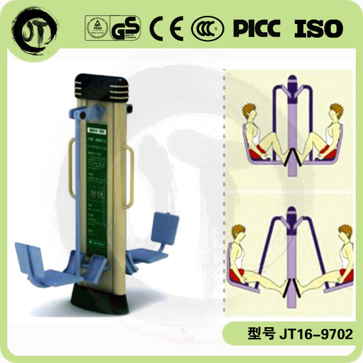 社區健身路徑 小區室外健身器材 公園體育設施 豪華版雙人坐蹬器工廠,批發,進口,代購