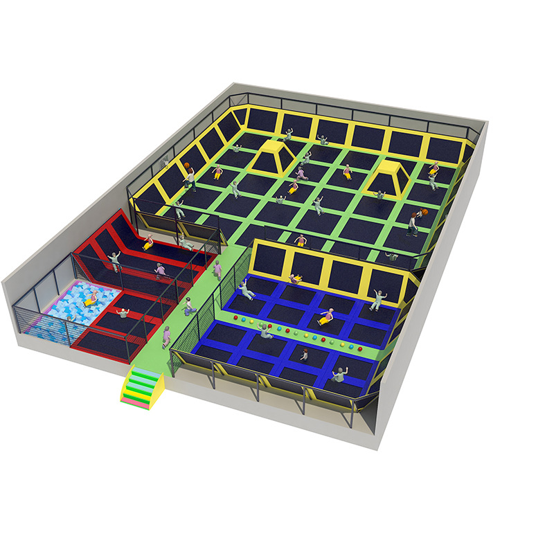 廠傢定製 兒童遊樂設備 淘氣堡樂園 蹦蹦床兒童成人跳跳床 健身床批發・進口・工廠・代買・代購
