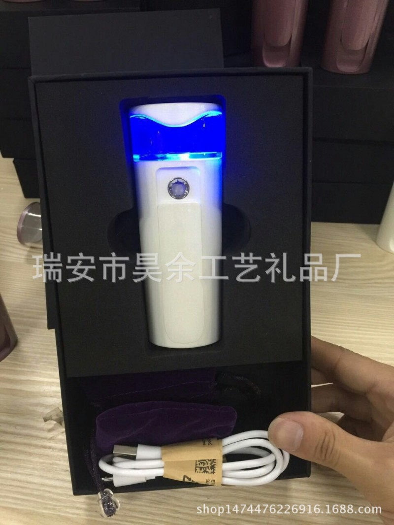 補水噴霧器 充電寶 蒸臉神器 納米冷噴機工廠,批發,進口,代購