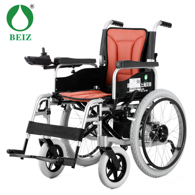 BEIZ上海貝珍bz-6111電動輪椅車鋁合金車架國產控製器工廠,批發,進口,代購