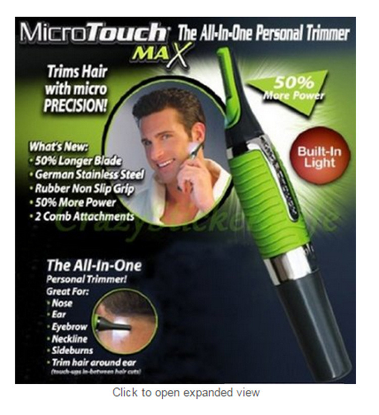 Micro touch max 男士刮胡刀 修眉刀 毛發修剪器工廠,批發,進口,代購