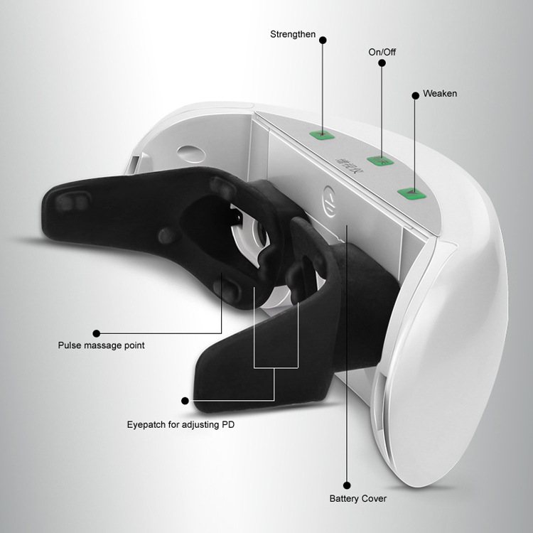 EMS脈沖護眼機改善視力綠光增視機 眼部按摩電動 促銷價工廠,批發,進口,代購