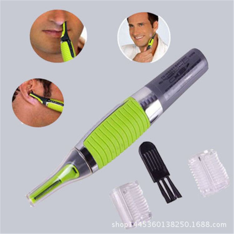 現貨熱銷綠色鼻毛器micro touch max男士多功能剃毛器 剪修器工廠,批發,進口,代購