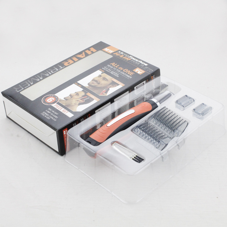 歐美熱銷 雙頭白色LED燈橙色毛發修理器 Micro Touches 剃毛器工廠,批發,進口,代購