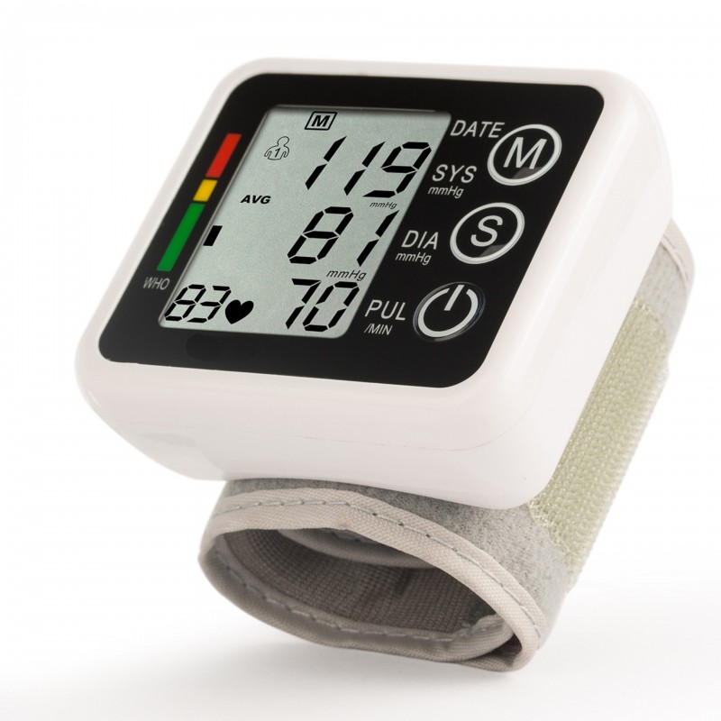 批發全自動手腕式電子血壓計/機中英文智能血壓計血壓表測量機器工廠,批發,進口,代購