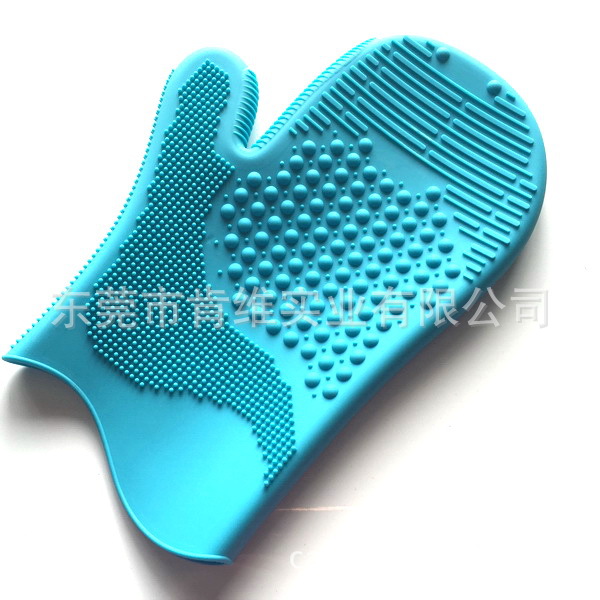 KK01-3矽膠半透明化妝手套 女性美容護膚工具清潔手套 可印刷logo批發・進口・工廠・代買・代購