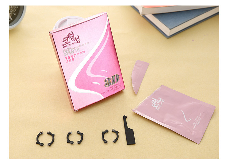 韓國正品批發隱形3D美鼻神器美鼻夾矯正鼻子增高器挺鼻梁現貨工廠,批發,進口,代購