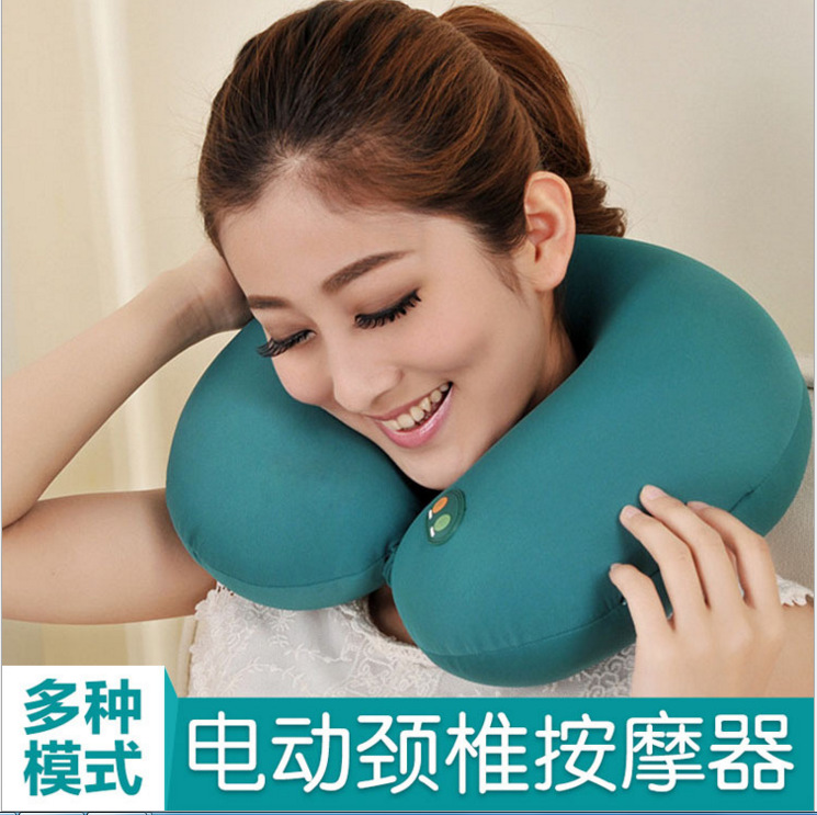 愛美康  U型枕 U型頸椎按摩枕  頸椎按摩靠枕 正品批發・進口・工廠・代買・代購